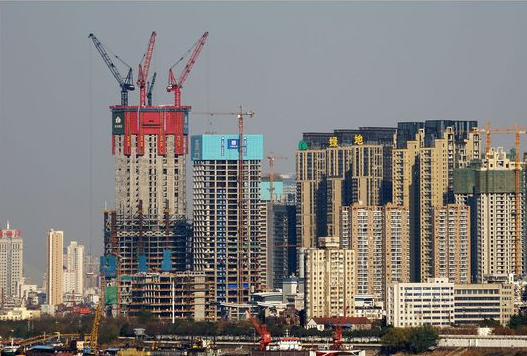 中建三局二公司基础设施公司武汉绿地中心